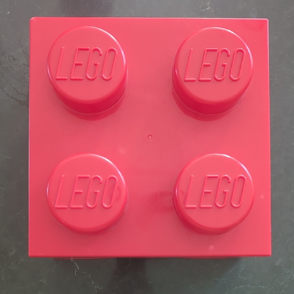 LEGO Bright Red Storage Block - Picture 1 of 1